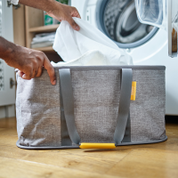 Conjunto de 2 Cestos para Roupa – Cinza – Love Laundry – Joseph Joseph