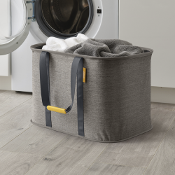 Cesto para Roupa Colapsável 55L – Cinza – Hold-All Max – Joseph Joseph