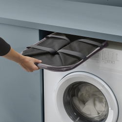 Cesto para Roupa Colapsável 55L – Cinza – Hold-All Max – Joseph Joseph