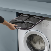 Cesto para Roupa Colapsável 55L – Cinza – Hold-All Max – Joseph Joseph