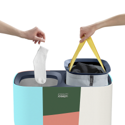 Cesto para Roupa Suja 90L J Lawes – Multicolorido – Tota – Joseph Joseph