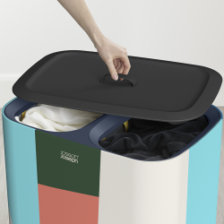 Cesto para Roupa Suja 90L J Lawes – Multicolorido – Tota – Joseph Joseph