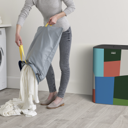 Cesto para Roupa Suja 90L J Lawes – Multicolorido – Tota – Joseph Joseph