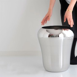 Banco/Cesto de Roupa – Inox – Babà – Officina Alessi