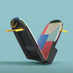 Tábua de Engomar de Mesa Dobrável J Lawes – Multicolorido – Pocket DC – Joseph Joseph