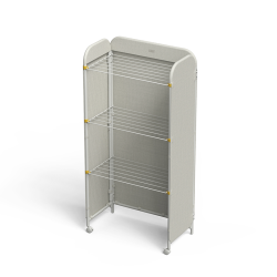 Estendal de 3 Níveis com Biombo – Beje Claro – Eclipse – Joseph Joseph