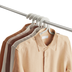 Conjunto de 5 Cabides Anti-emaranhamento – Cru – Orderly – Joseph Joseph