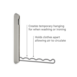Carril Suspenso Retrátil – Cru – Orderly – Joseph Joseph