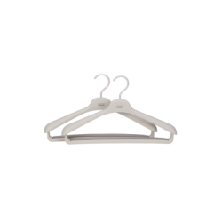 Conjunto de 2 Cabides para Fatos e Casacos – Beje Claro – Orderly – Joseph Joseph