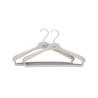 Conjunto de 2 Cabides para Fatos e Casacos – Beje Claro – Orderly – Joseph Joseph