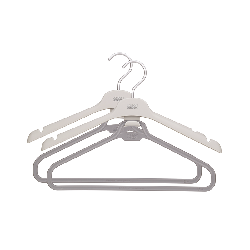 Conjunto de 2 Cabides para Peças Compridas – Beje Claro – Orderly – Joseph Joseph