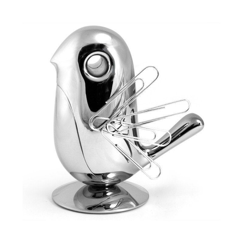 Porta Clipes Magnético – Inox – Chip – Alessi