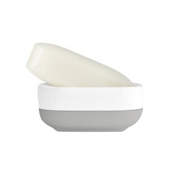 Saboneteira Compacta – Cinza Branco e Cinza – Joseph Joseph