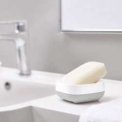 Saboneteira Compacta – Cinza Branco e Cinza – Joseph Joseph