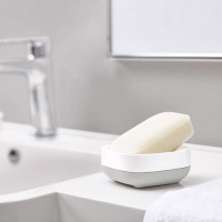 Saboneteira Compacta – Cinza Branco e Cinza – Joseph Joseph