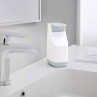 Dispensador Compacto para Sabonete – Cinza Branco e Cinza – Joseph Joseph