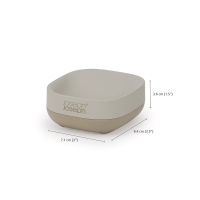 Saboneteira Compacta – Cru – Slim – Joseph Joseph