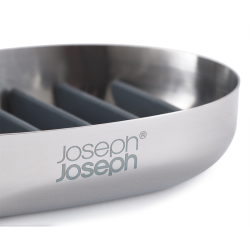 Saboneteira Compacta – Inox – Easystore Luxe – Joseph Joseph