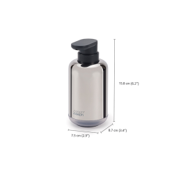 Dispensador de Sabonete – Inox – Easystore Luxe – Joseph Joseph