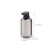 Dispensador de Sabonete – Inox – Easystore Luxe – Joseph Joseph