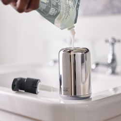 Dispensador de Sabonete – Inox – Easystore Luxe – Joseph Joseph