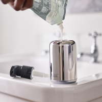 Dispensador de Sabonete – Inox – Easystore Luxe – Joseph Joseph