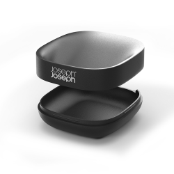 Saboneteira Compacta – Preto – Slim – Joseph Joseph