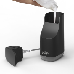 Dispensador Compacto para Sabonete – Preto – Slim – Joseph Joseph