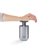 Dispensador de Sabonete – Cinza – Presto Inox – Joseph Joseph