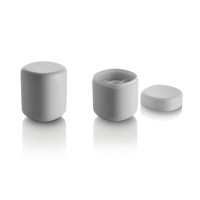 Recipiente para Cotonetes – Branco – Birillo – Alessi