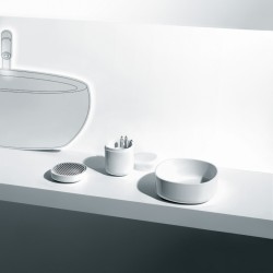 Recipiente para Cotonetes – Branco – Birillo – Alessi