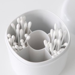 Recipiente para Cotonetes – Branco – Birillo – Alessi