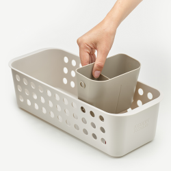 Cesto de Armazenamento Fino – Cru – Easystore – Joseph Joseph