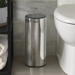 Suporte para Rolos de Papel Higiénico – Inox – Easystore Luxe – Joseph Joseph