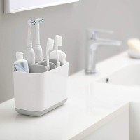Suporte Grande para Escova de Dentes – Cinza Branco e Cinza – Joseph Joseph