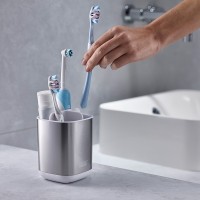 Suporte para Escovas de Dentes – Inox – Easystore – Joseph Joseph