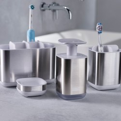 Suporte para Escovas de Dentes – Inox – Easystore – Joseph Joseph