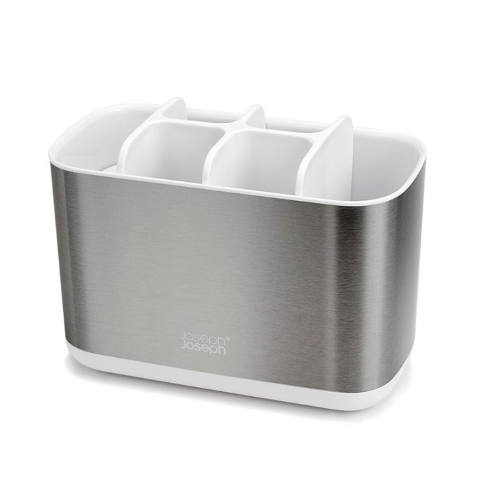 Suporte para Escovas de Dentes Grande – Inox – Easystore – Joseph Joseph