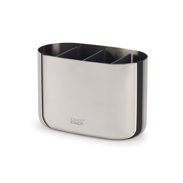 Organizador Grande para Escovas de Dentes – Inox – Easystore Luxe – Joseph Joseph