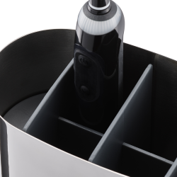 Organizador Grande para Escovas de Dentes – Inox – Easystore Luxe – Joseph Joseph