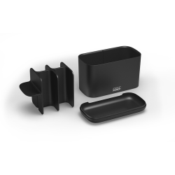 Suporte Grande para Escovas de Dentes – Preto – Easystore – Joseph Joseph