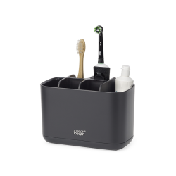 Suporte Grande para Escovas de Dentes – Preto – Easystore – Joseph Joseph