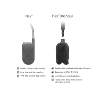 Piaçaba – Inox – Flex 360 Luxe – Joseph Joseph