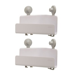 Conj. 2 Prateleiras de Canto – Branco – Easystore – Joseph Joseph