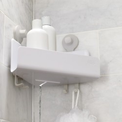 Conj. 2 Prateleiras de Canto – Branco – Easystore – Joseph Joseph