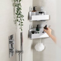 Conj. 2 Prateleiras de Canto – Branco – Easystore – Joseph Joseph