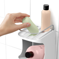 Prateleira de Duche Compacta com 4 Níveis – Branco – Capsule – Joseph Joseph