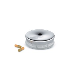 Caixa para Comprimidos – Prateado – YoYo – Alessi