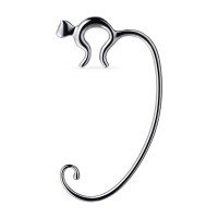 Gancho de Mesa para Carteira – Prateado – Minou – Alessi