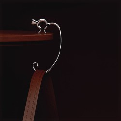 Gancho de Mesa para Carteira – Prateado – Minou – Alessi
